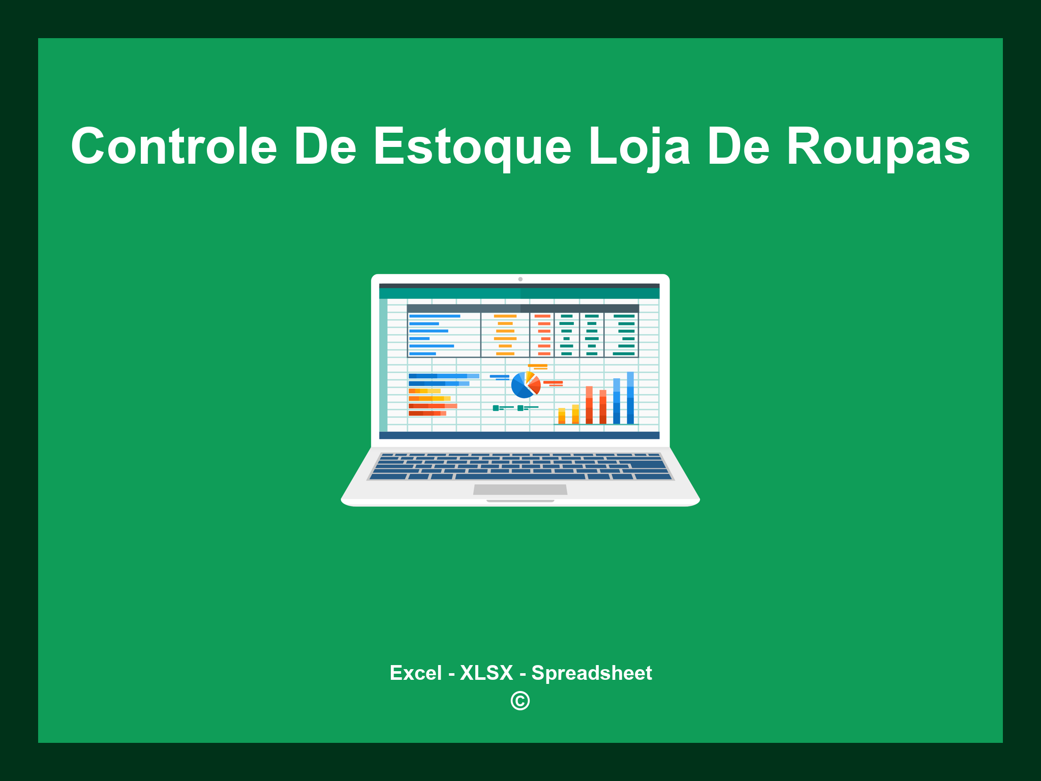 Planilha Excel Controle De Estoque Loja De Roupas