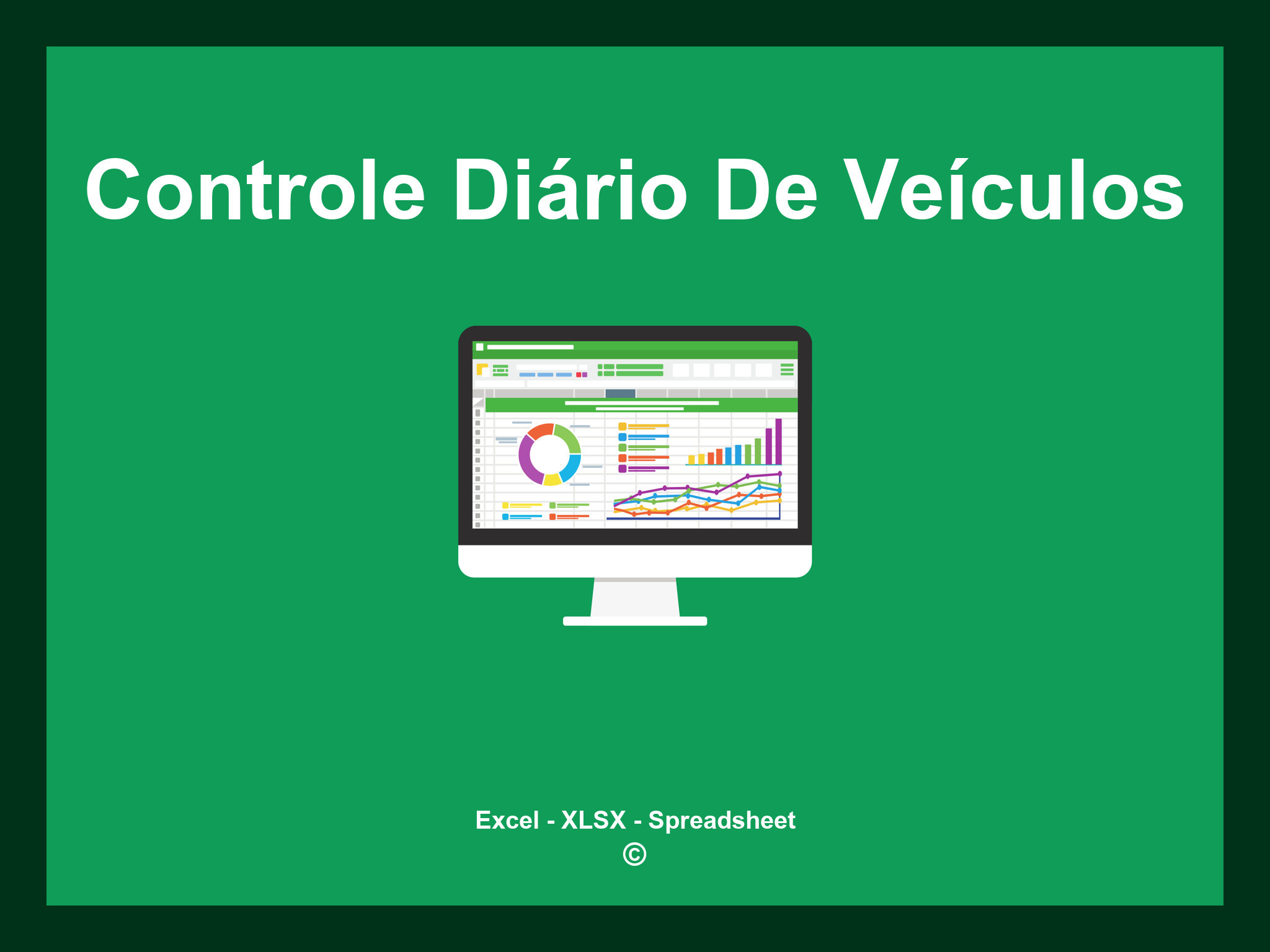 Planilha Controle Diário De Veículos Excel
