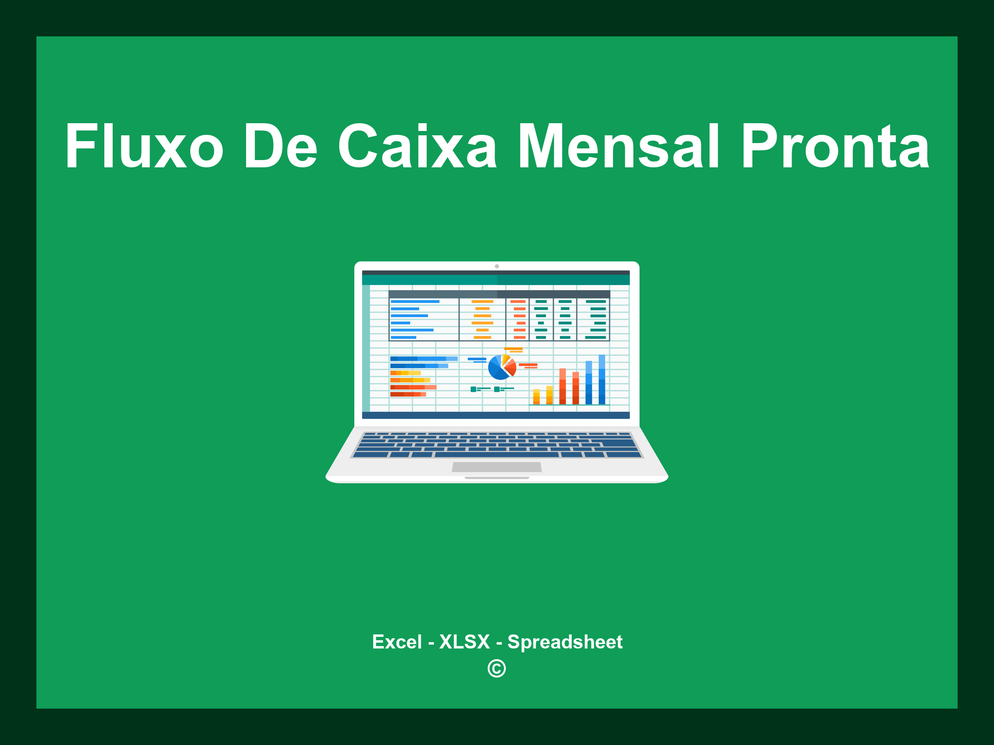 Planilha De Fluxo De Caixa Mensal Excel Pronta